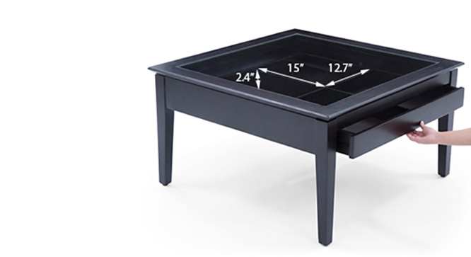 Sata Display Coffee Table(Mahogany)
